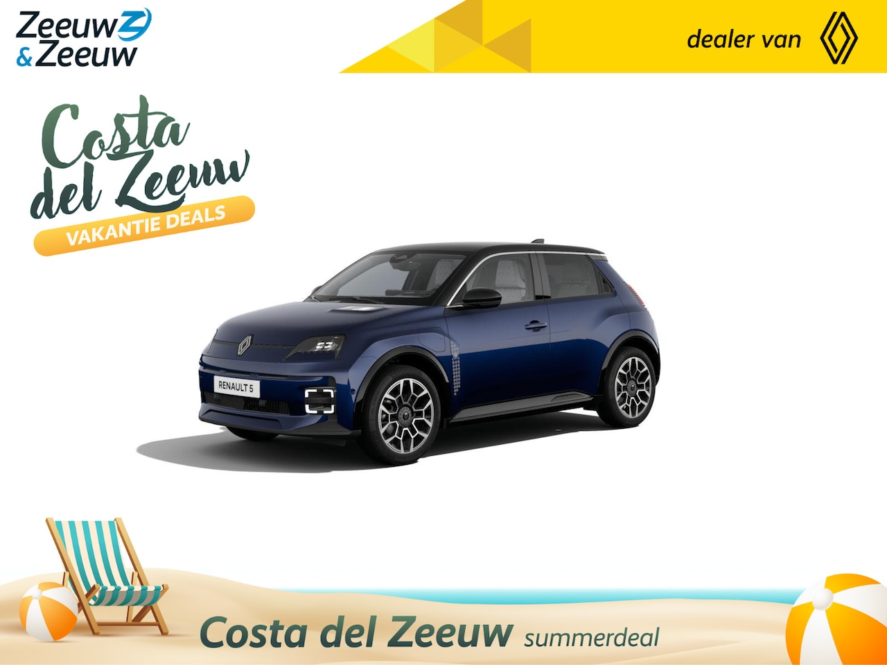 Renault 5 - comfort range Roland-Garros AUTO VAN HET JAAR | PROFITEER NU VAN € 1.000,- KORTING OP UW R - AutoWereld.nl