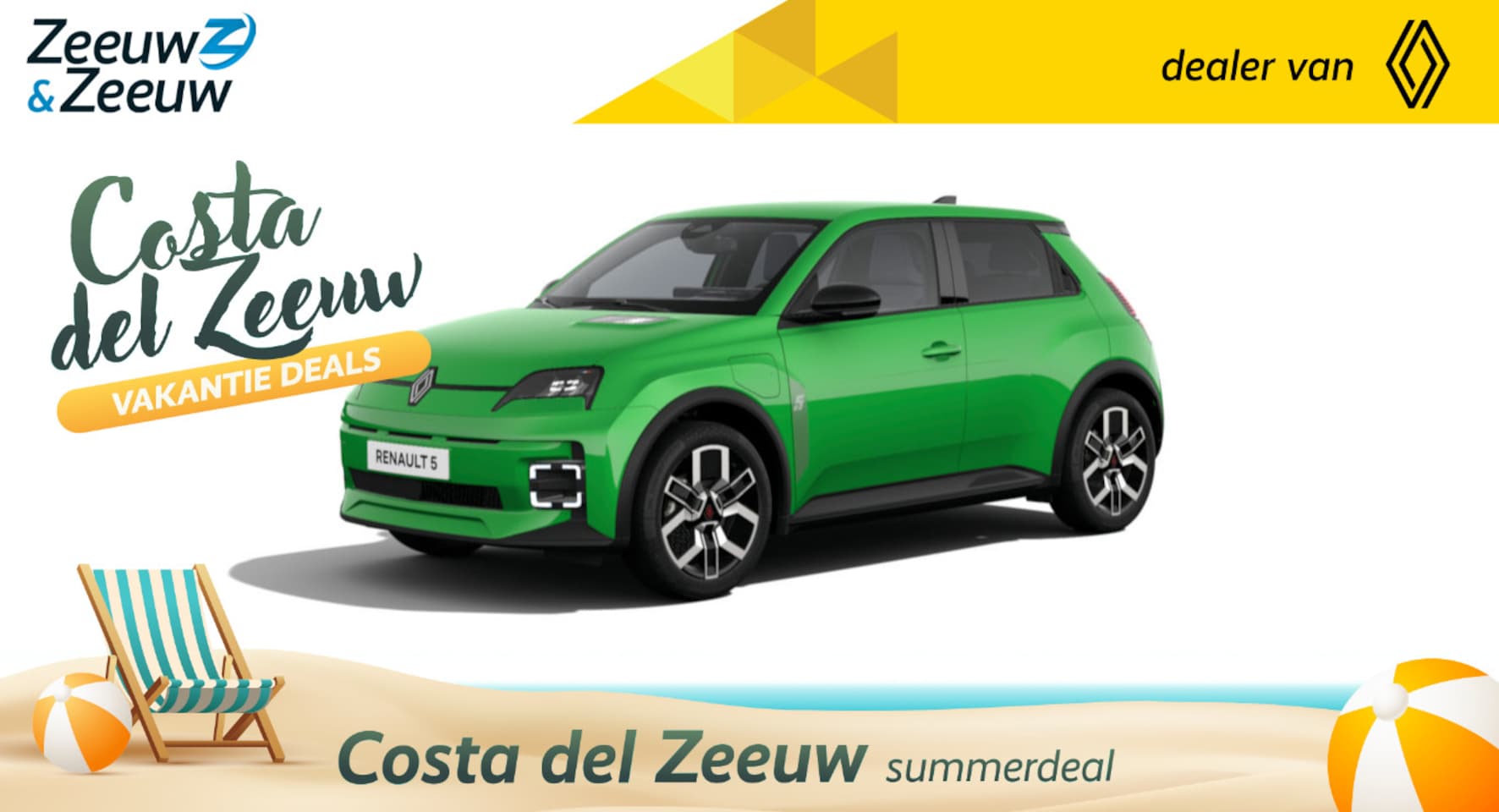 Renault 5 - (Z&Z Private lease actie vanaf €424,-) comfort range techno 52 kWh | Auto van het Jaar 202 - AutoWereld.nl