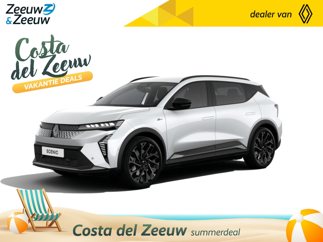 Renault Scenic E-Tech - EV87 long range esprit Alpine Nu 1x uit voorraad leverbaar met €2.000,- EXTRA Zeeuw & Zeeu - AutoWereld.nl