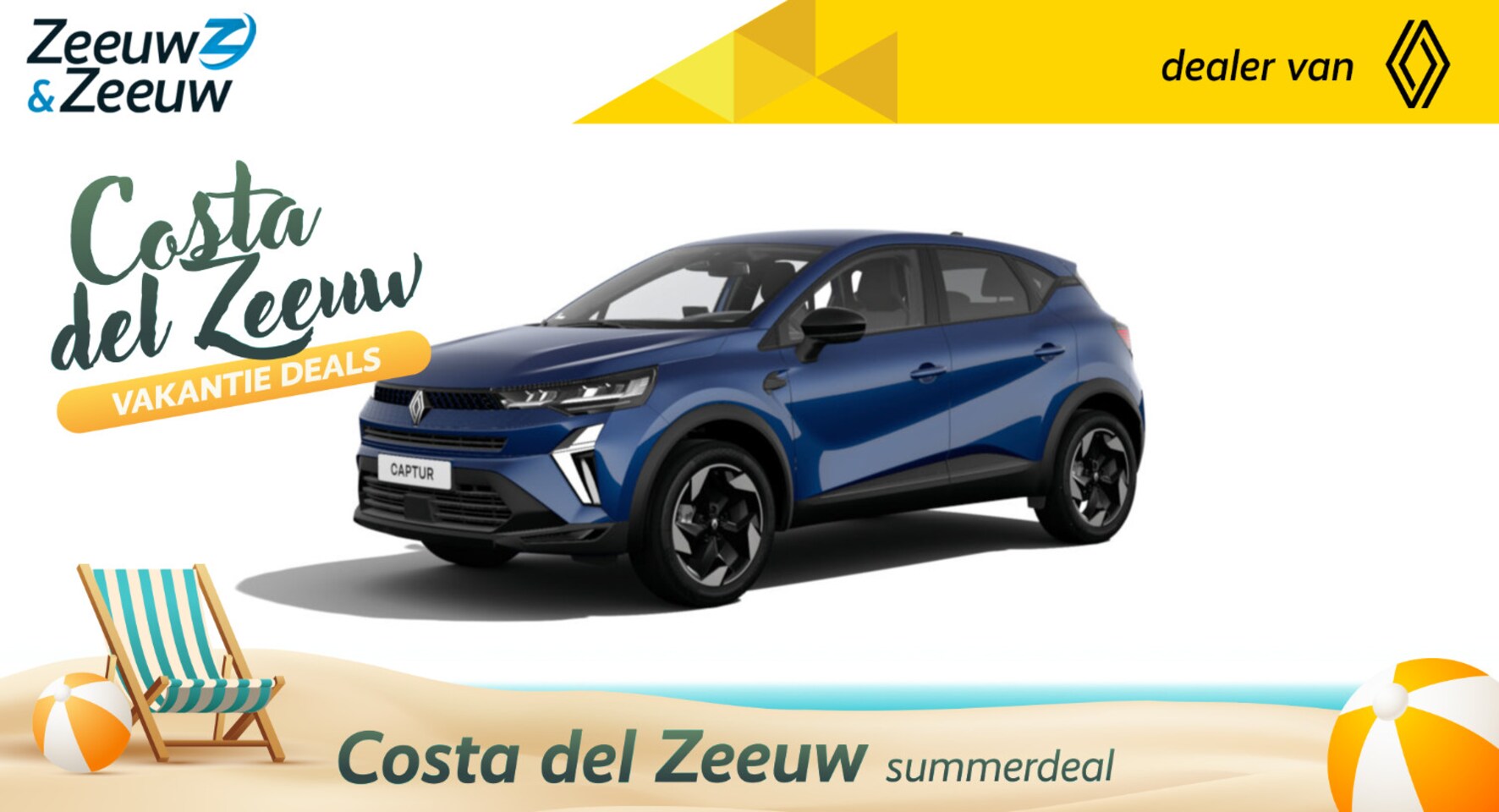 Renault Captur - E-Tech Hybrid 145 techno | Nu met €2.000,- EXTRA Zeeuw & Zeeuw voorraadkorting! | - AutoWereld.nl