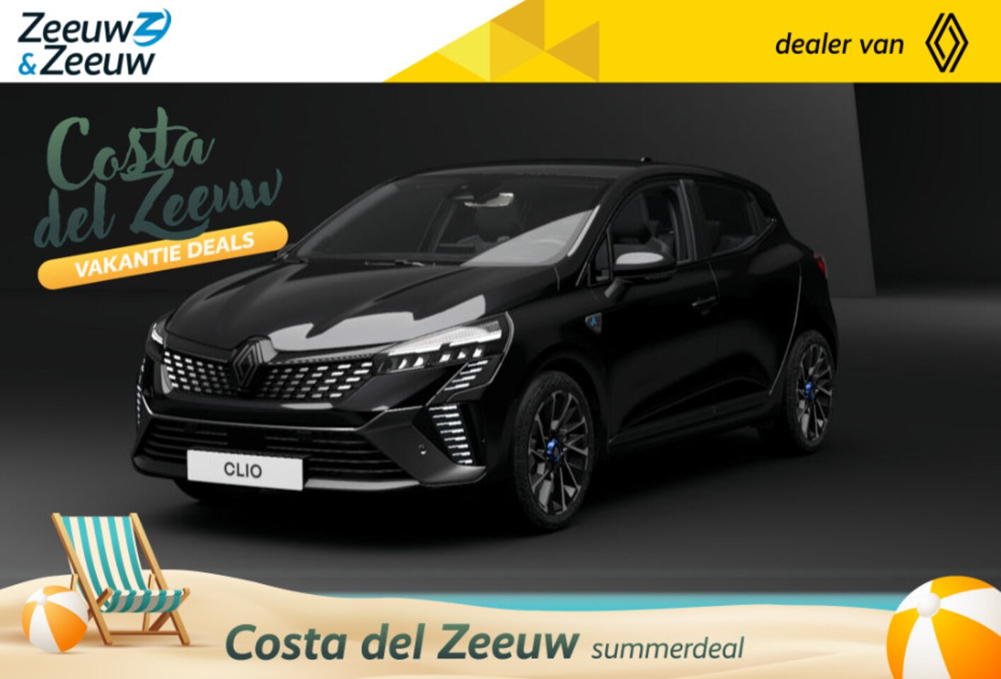 Renault Clio - E-Tech Full Hybrid 145 Esprit Alpine | Nu leverbaar met €2.000,- EXTRA Zeeuw & Zeeuw korti - AutoWereld.nl