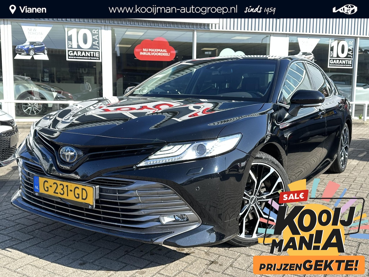 Toyota Camry - 2.5 Hybrid Premium STOELVERWARMING, ZEER LUXE!!! - AutoWereld.nl