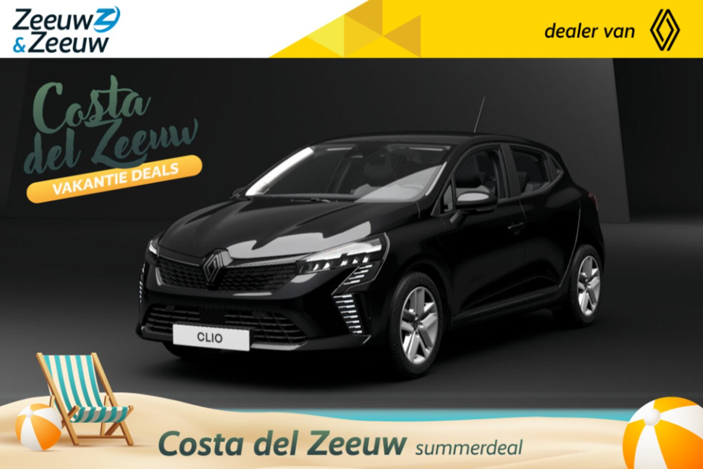 Renault Clio - 1.6 E-Tech Full Hybrid 145 Evolution | Nu leverbaar met €2.000,- EXTRA Zeeuw & Zeeuw korti - AutoWereld.nl