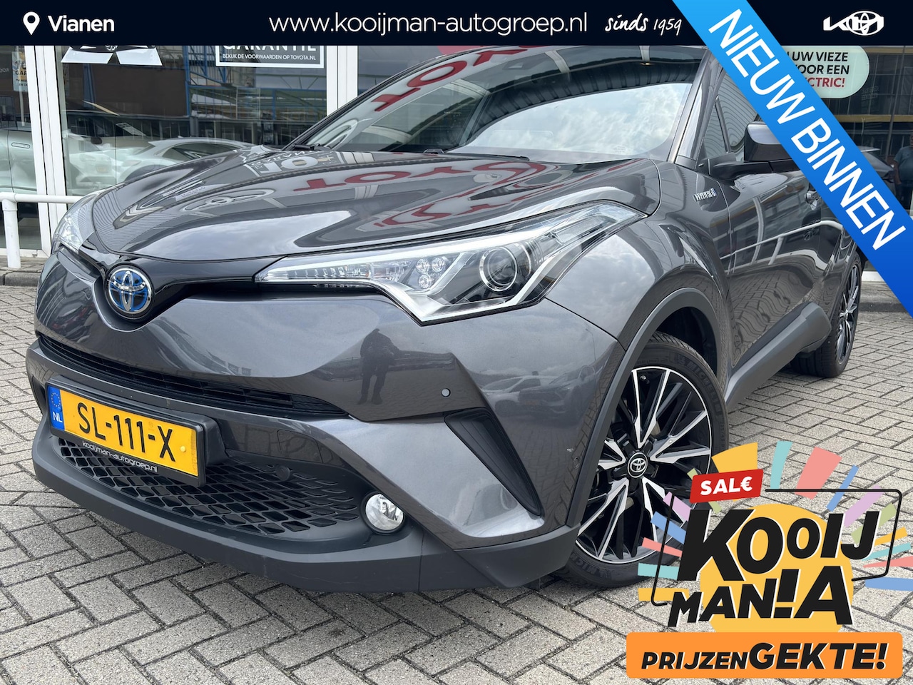 Toyota C-HR - 1.8 Hybrid Executive AFNEEMBARE TREKHAAK, SLECHTS 67.529KM, ZEER NETTE AUTO!!! - AutoWereld.nl