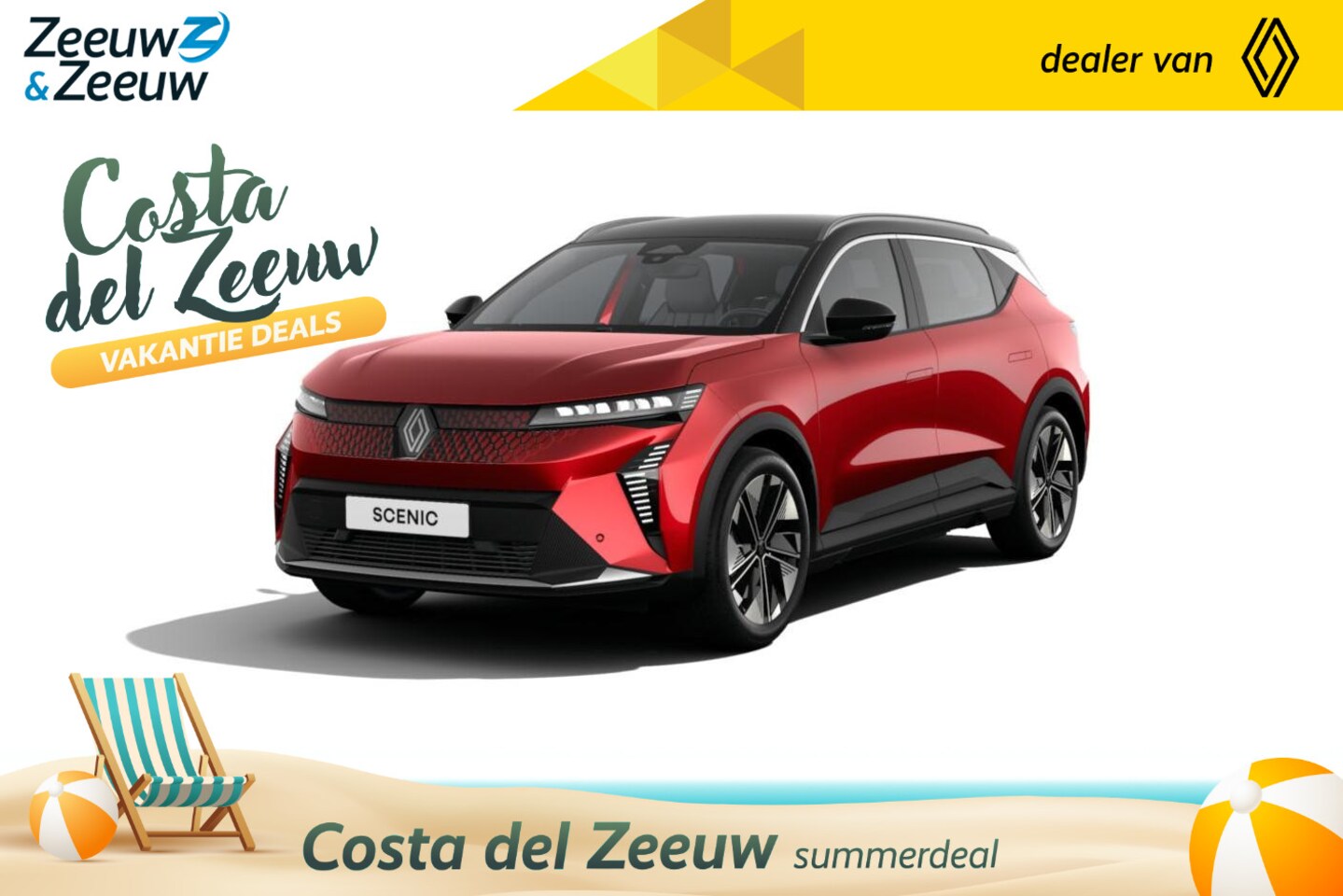 Renault Scenic E-Tech - EV87 long range techno | Nu leverbaar met €2.000,- extra Zeeuw & Zeeuw voorraadkorting! | - AutoWereld.nl
