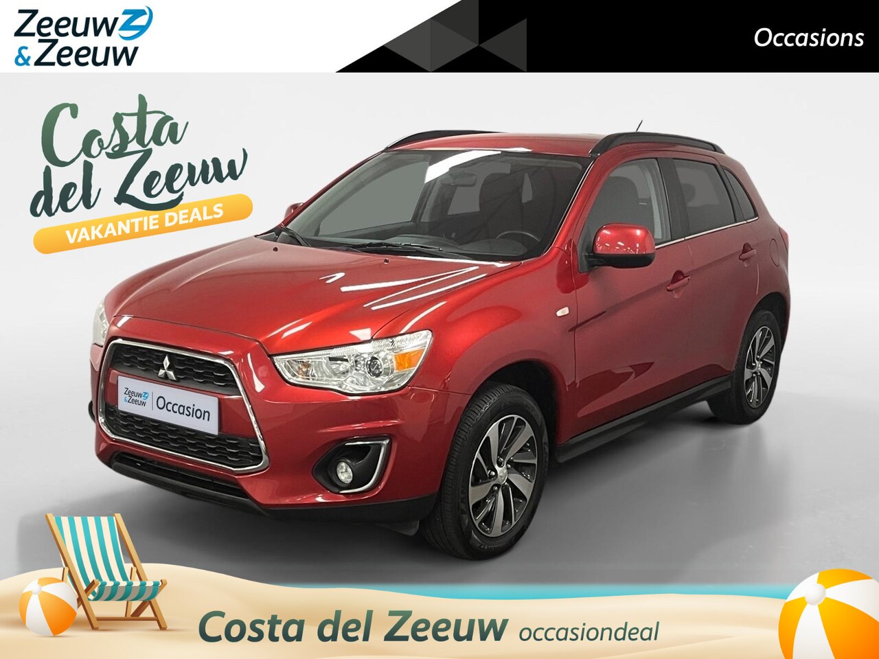 Mitsubishi ASX - 1.6 Cleartec Invite+ AIRCO PARKEERSENSOREN CRUISE CONTROLE BLUETOOTH TREKHAAK (1200KG TREK - AutoWereld.nl