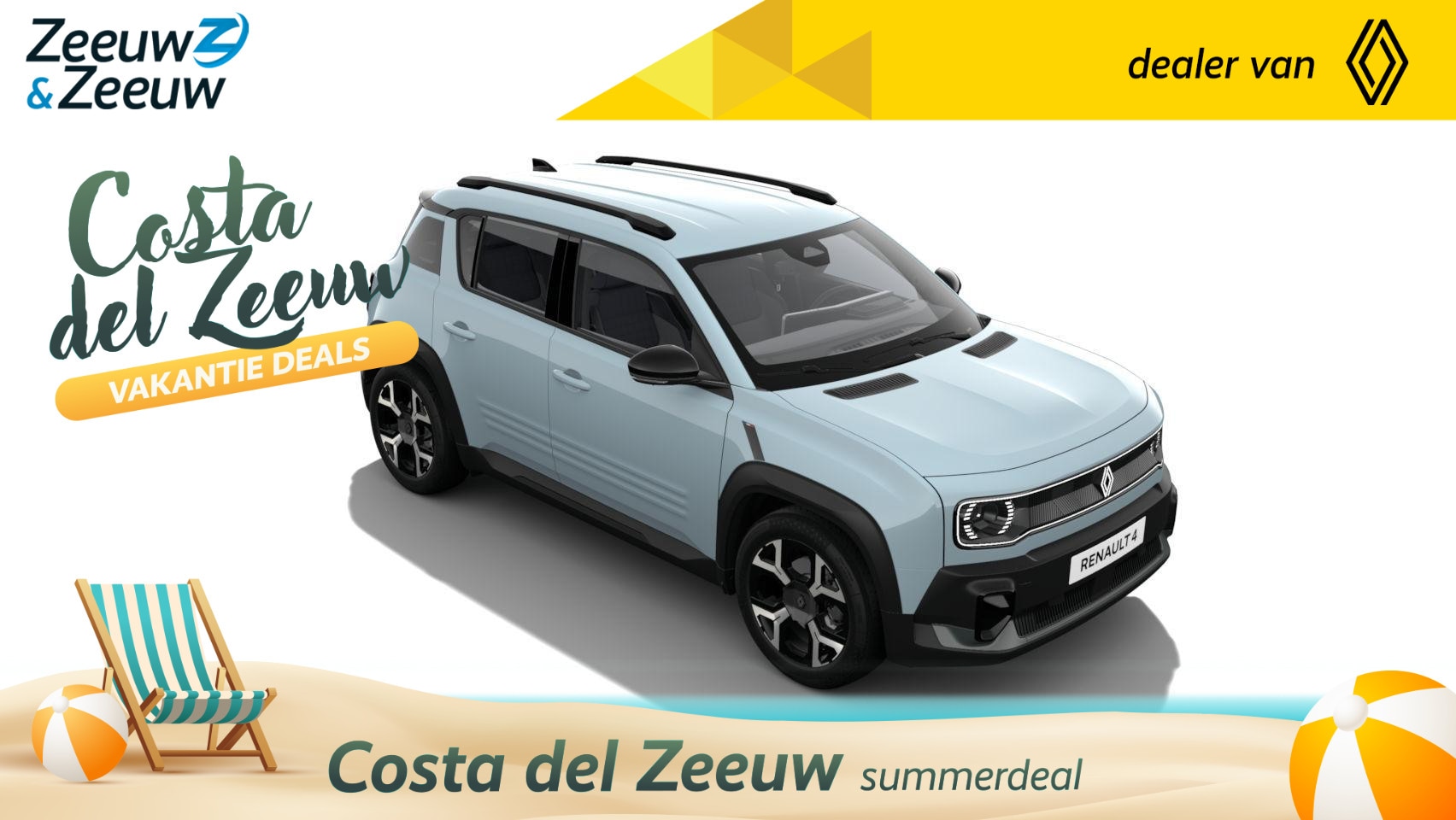Renault 4 - comfort range techno 52 kWh | NIEUW TE BESTELLEN NU MET €1.000,- SALE & SALE KORTING!!! - AutoWereld.nl