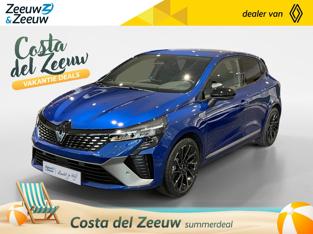 Renault Clio - 1.6 E-Tech Full Hybrid 145 esprit Alpine | UIT VOORRAAD LEVERBAAR OP = OP NU MET €3.000,- - AutoWereld.nl