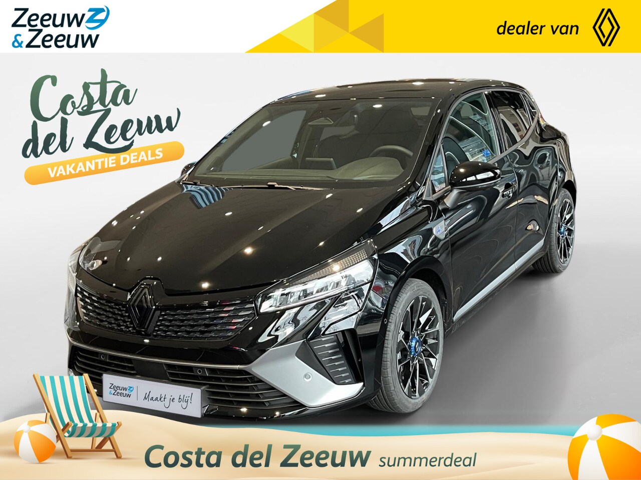 Renault Clio - 1.6 E-Tech Full Hybrid 145 esprit Alpine | UIT VOORRAAD LEVERBAAR OP = OP NU MET €3.000,- - AutoWereld.nl