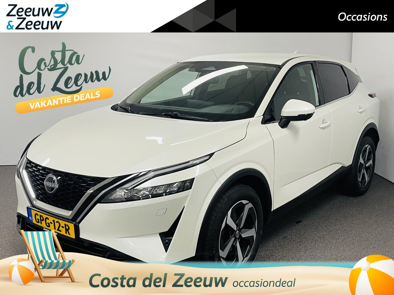 Nissan Qashqai - 1.3 MHEV Xtronic N-Connecta GOEDKOOPSTE VAN NEDERLAND  Automaat navi airco camera parkeers - AutoWereld.nl