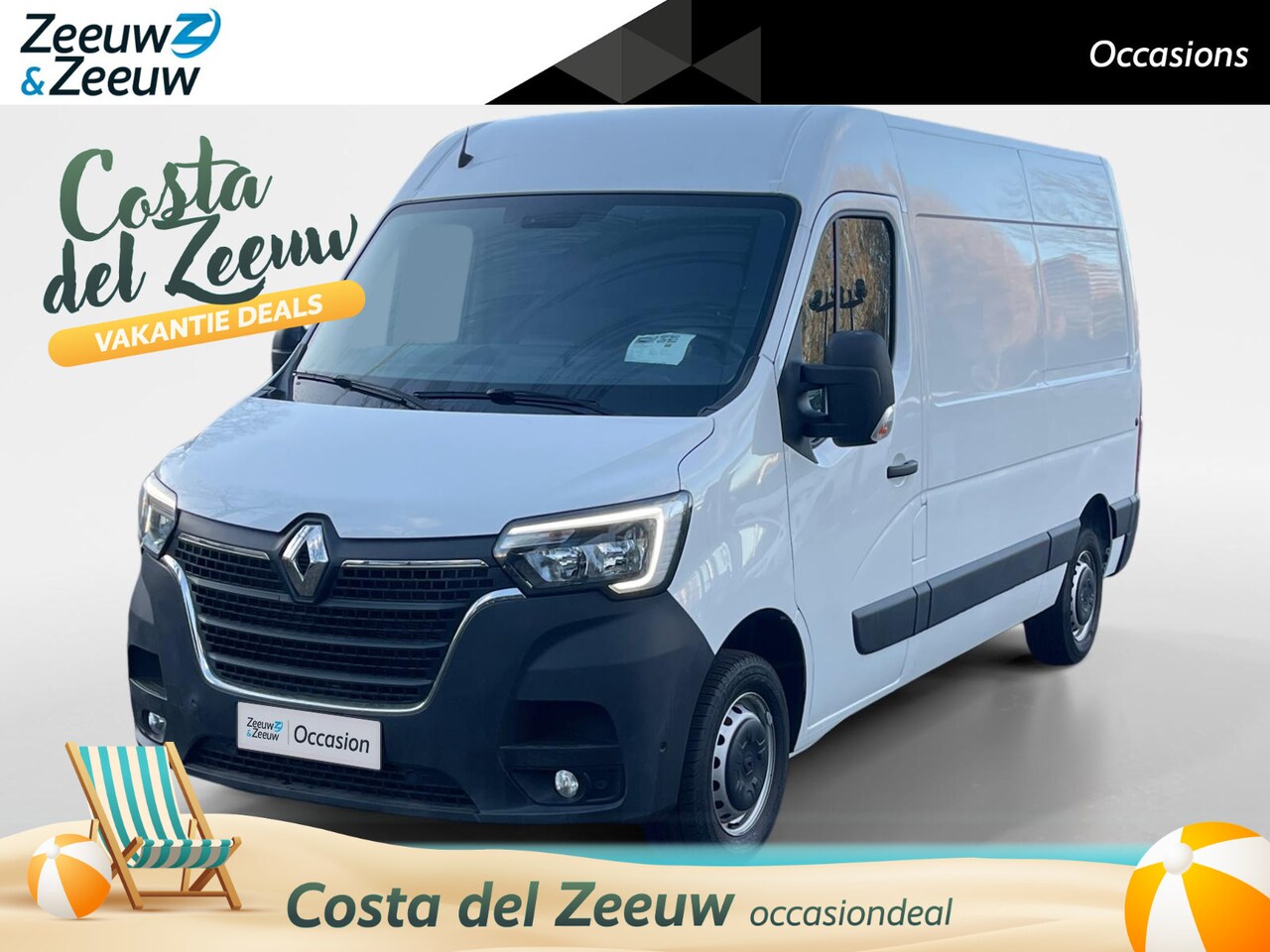 Renault Master - T35 2.3 dCi 135 L2H2 Comfort Navi airco camera parkeersensoren cruise controle trekhaak ze - AutoWereld.nl