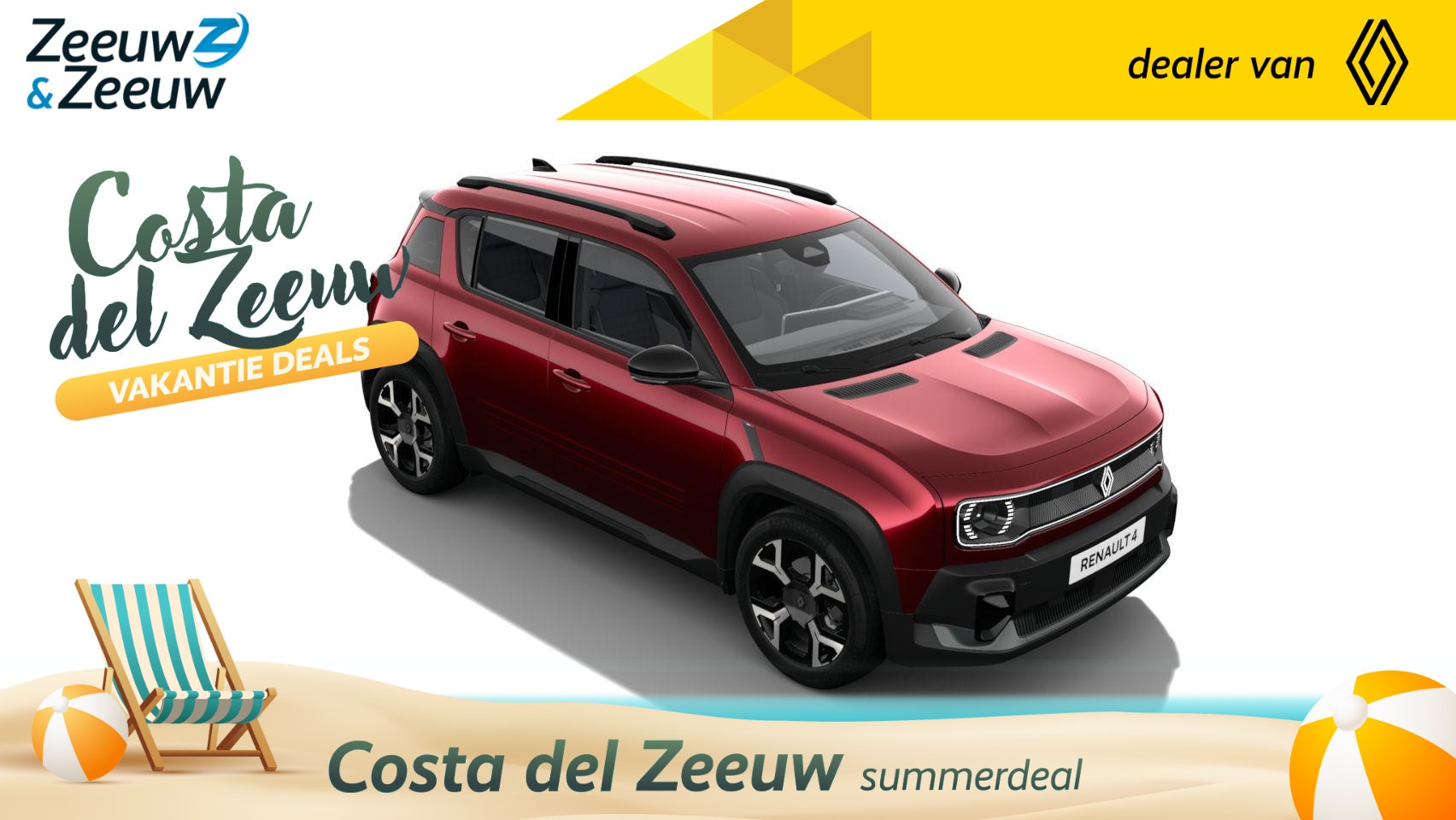 Renault 4 - comfort range techno 52 kWh | NIEUW TE BESTELLEN NU MET €1.000,- SALE & SALE KORTING!!! - AutoWereld.nl