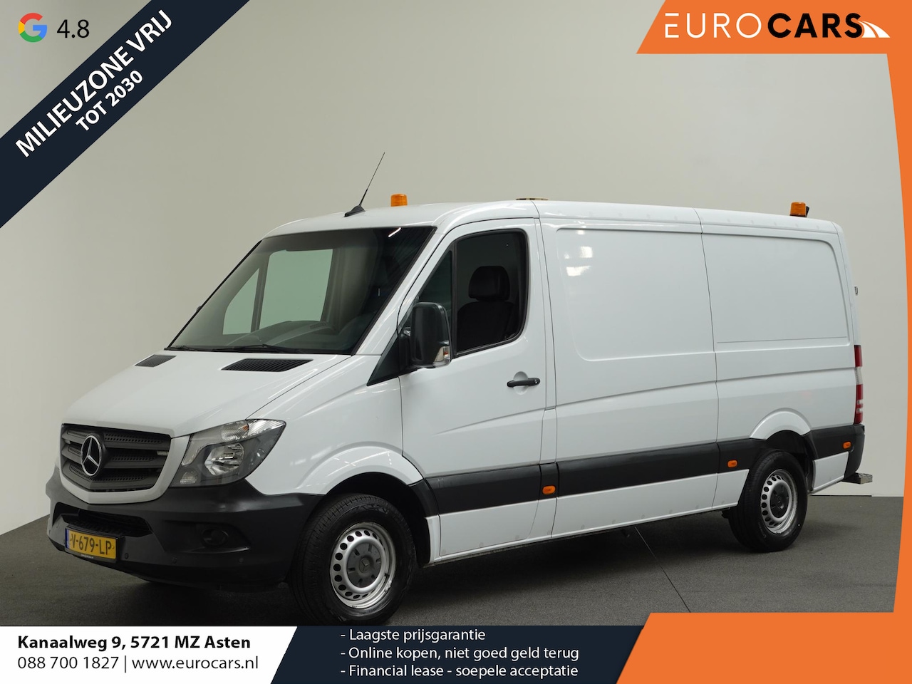 Mercedes-Benz Sprinter - 316 160PK L2H1 Trekhaak Airco Cruise control Parkeersensoren Euro6 - AutoWereld.nl