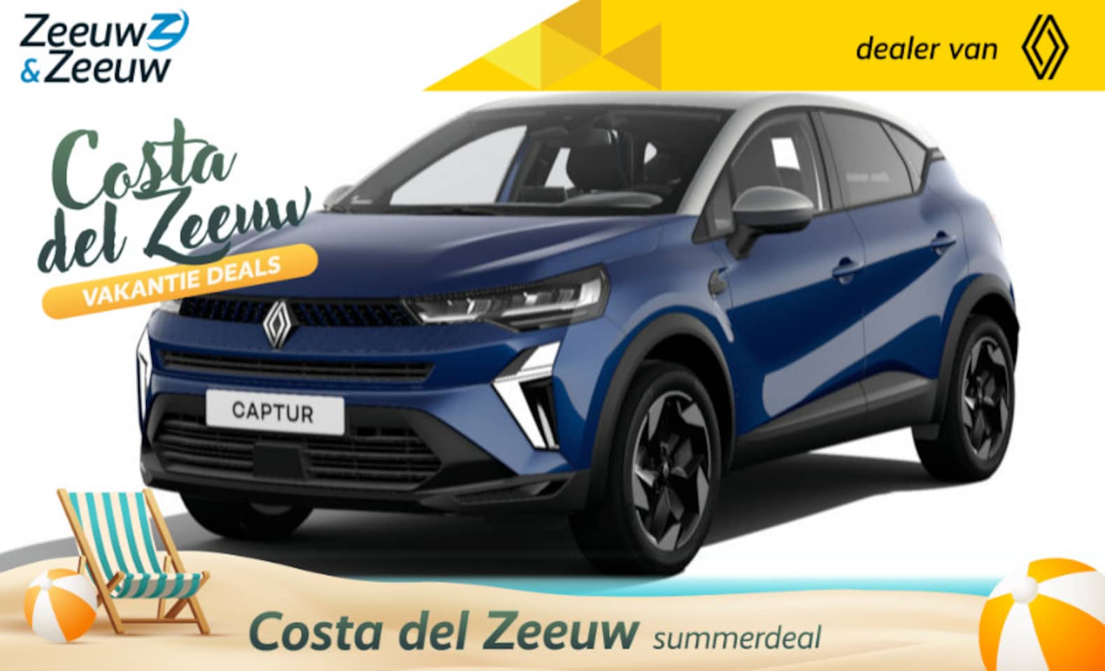 Renault Captur - 1.6 E-Tech full hybrid 160 techno | NIEUW TE BESTELLEN NU MET €3.000,- SALE & SALE KORTING - AutoWereld.nl