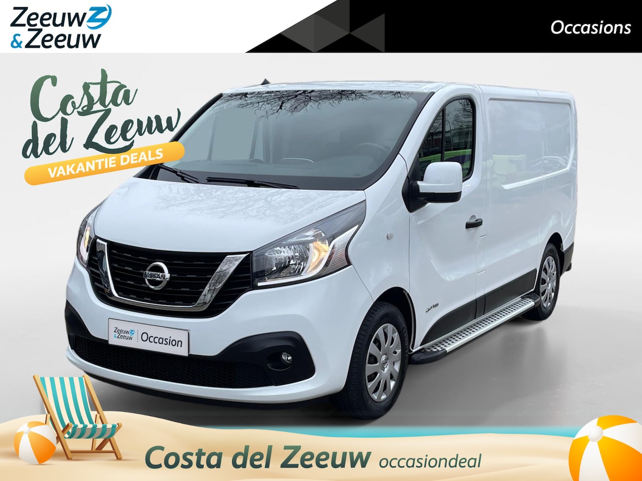 Nissan nv300 - 2.0 dCi 145 L1H1 Optima AUTOMAAT CAMERA AIRCO NAVI CRUISE CONTROLE 3STOELEN BLUETOOTH ORGI - AutoWereld.nl