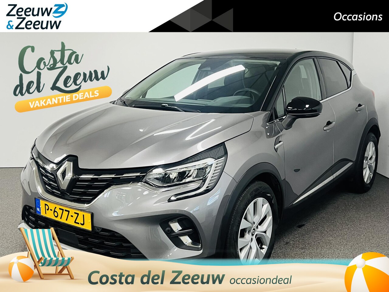 Renault Captur - 1.0 TCe 90 Intens GOEDKOOPSTE VAN NEDERLAND Navi airco camera parkeersensoren apple carpla - AutoWereld.nl