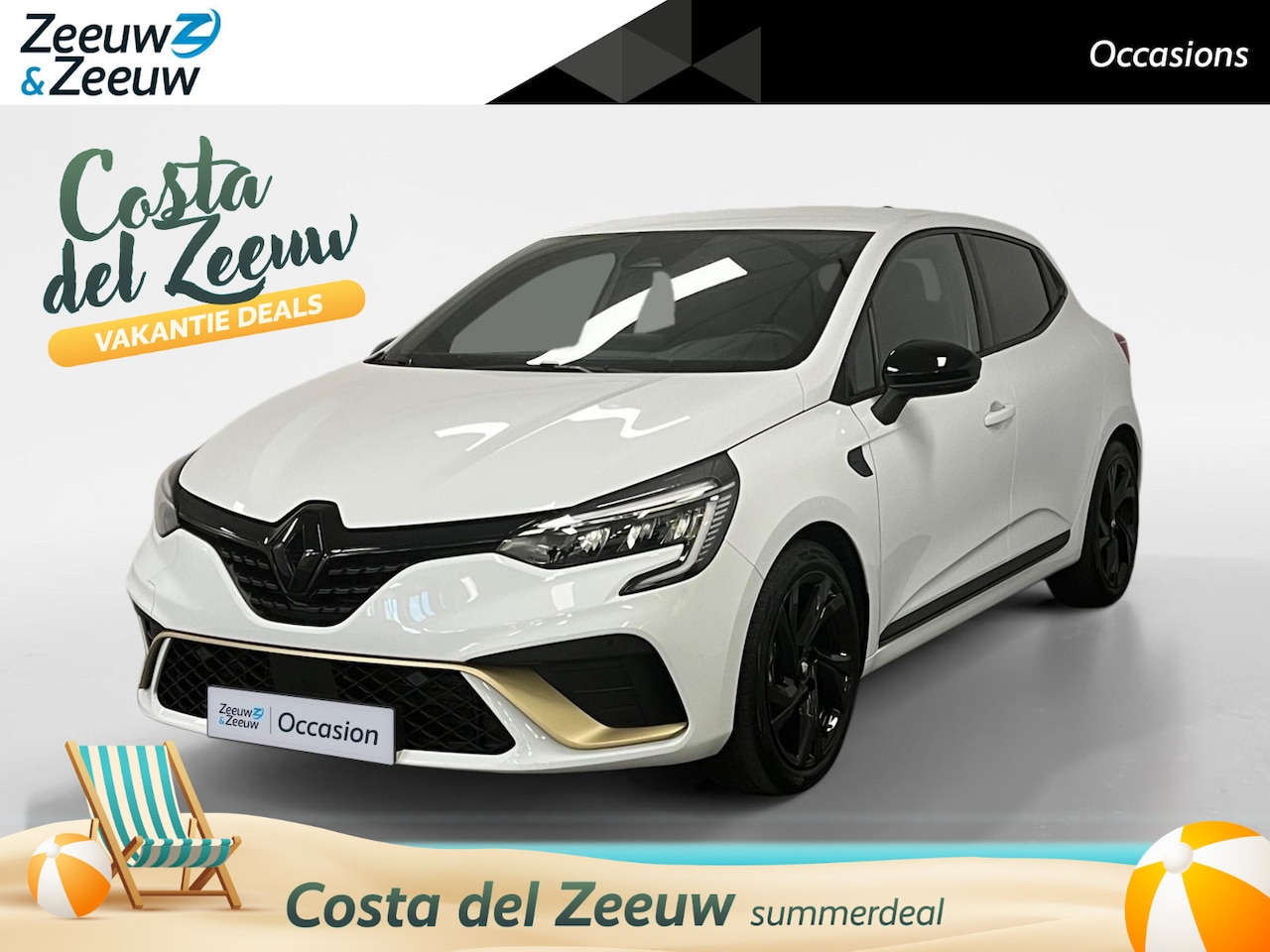 Renault Clio - 1.6 E-Tech Hybrid 145 E-Tech Engineered NAVI AIRCO CAMERA PARKEERSENSOREN CRUISE CONTROLE - AutoWereld.nl