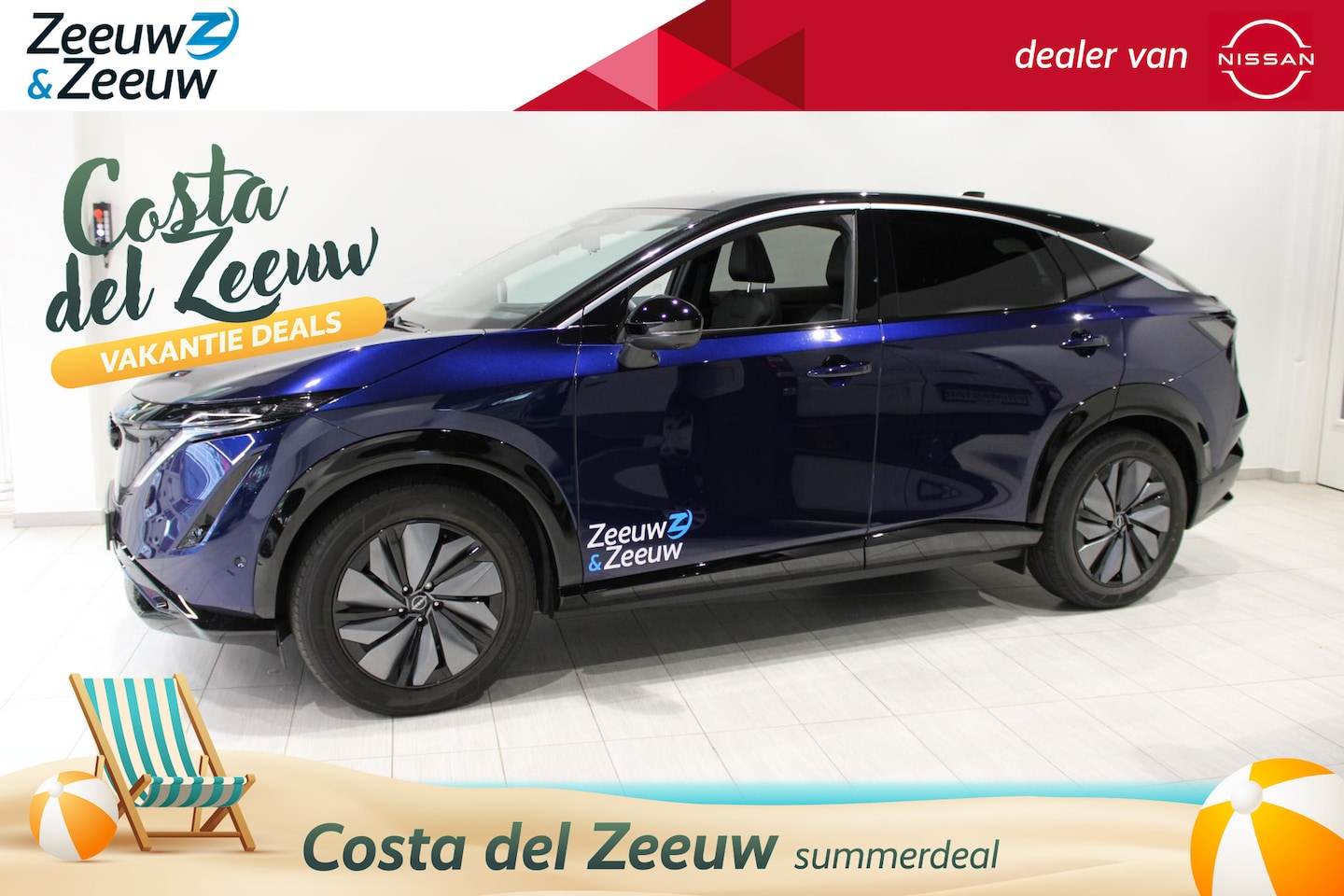 Nissan Ariya - Evolve 91 kWh | Pro-Pilot | Leder alcantara interieur | - AutoWereld.nl
