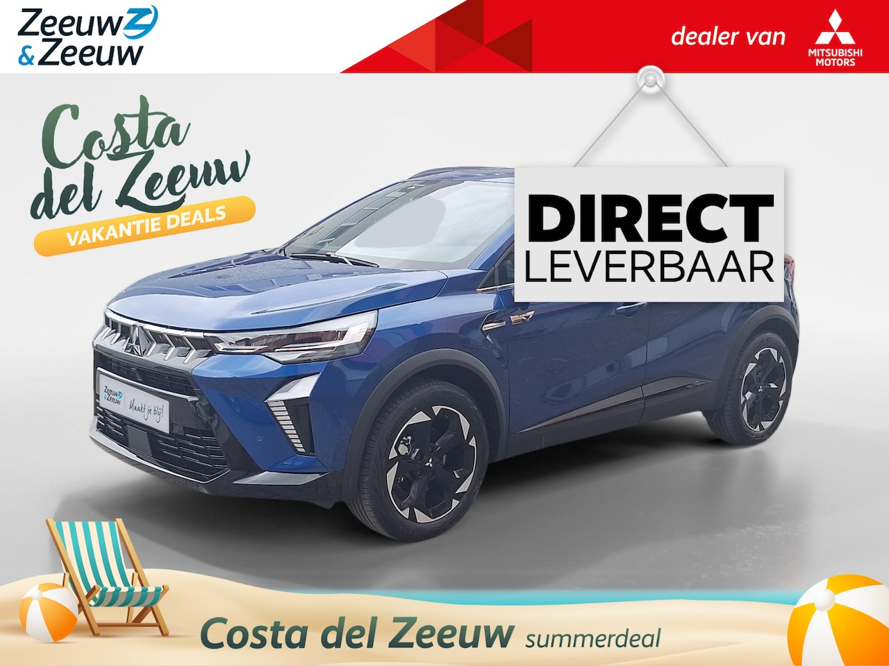 Mitsubishi ASX - 1.6 HEV AT Intense+ | €3.000, - VOORRAADKORTING! | 8 JAAR GARANTIE | Rijden binnen een wee - AutoWereld.nl