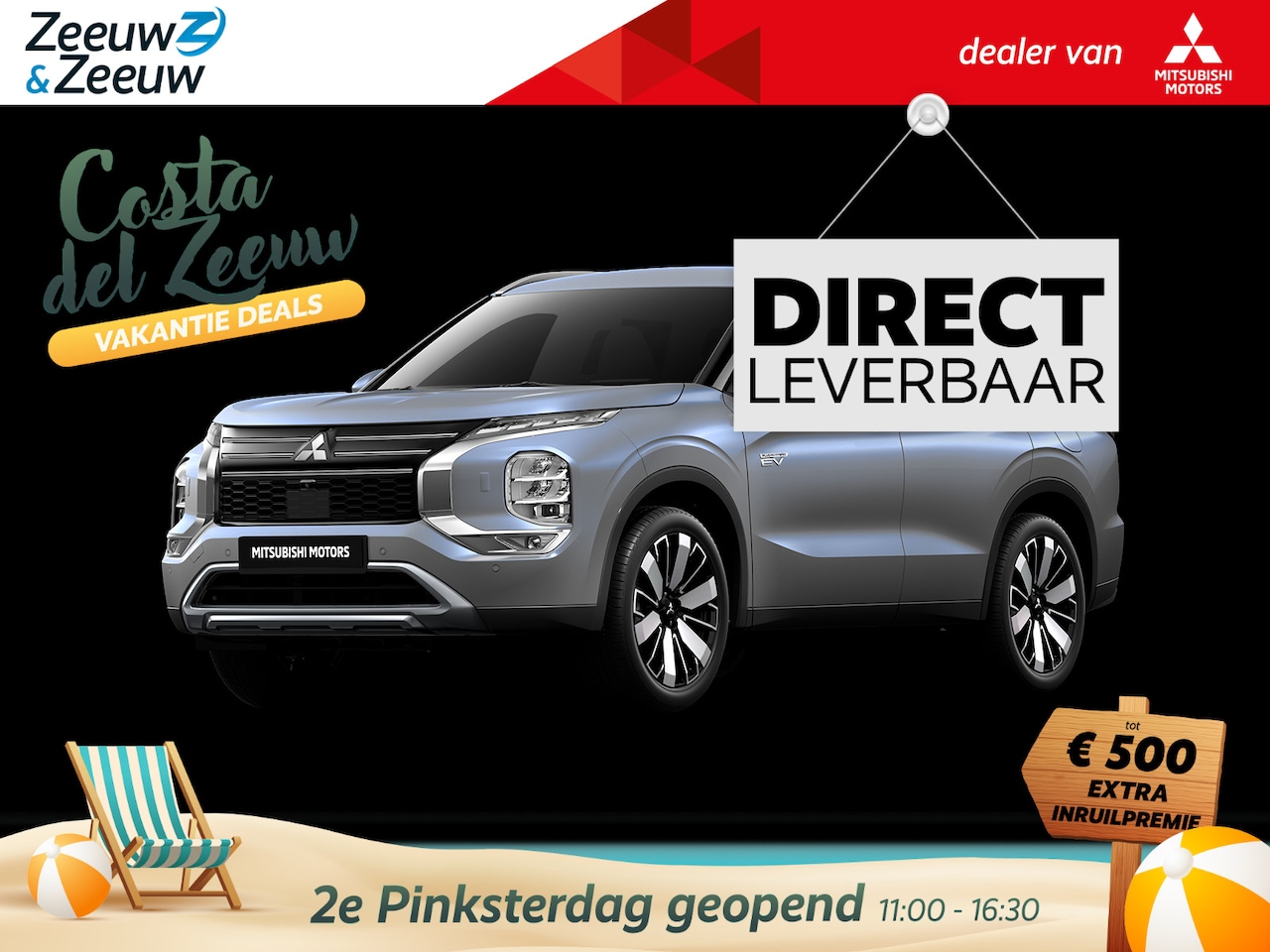 Mitsubishi Outlander - 2.4 PHEV First Edition | NIEUW MODEL | LEVERING 2025 | 3.000 EURO INTRODUCTIE KORTING| NU - AutoWereld.nl