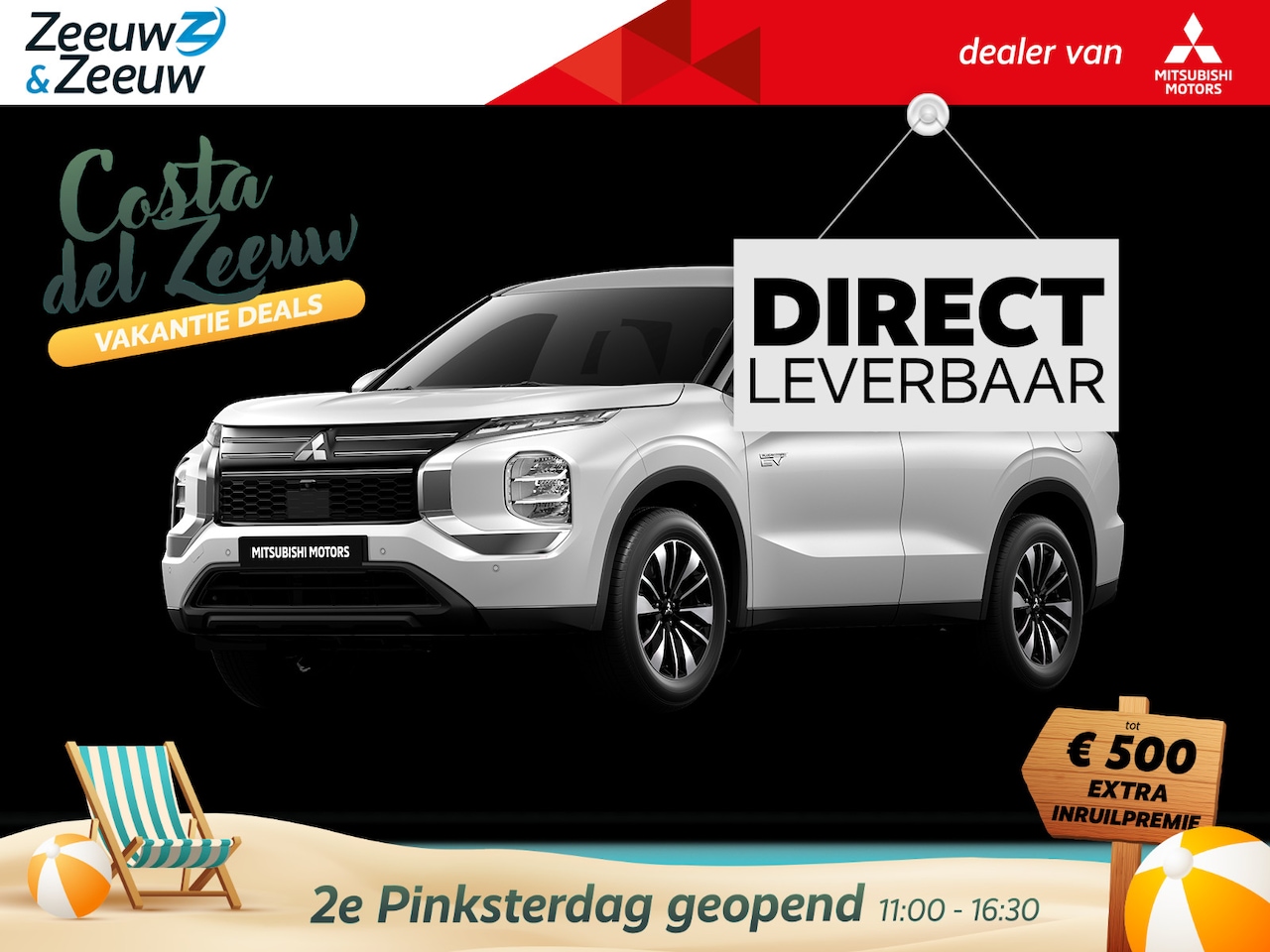 Mitsubishi Outlander - 2.4 PHEV Pure | NIEUW MODEL | LEVERING 2025 | 3.000 EURO INTRODUCTIE KORTING| NU TE BESTEL - AutoWereld.nl