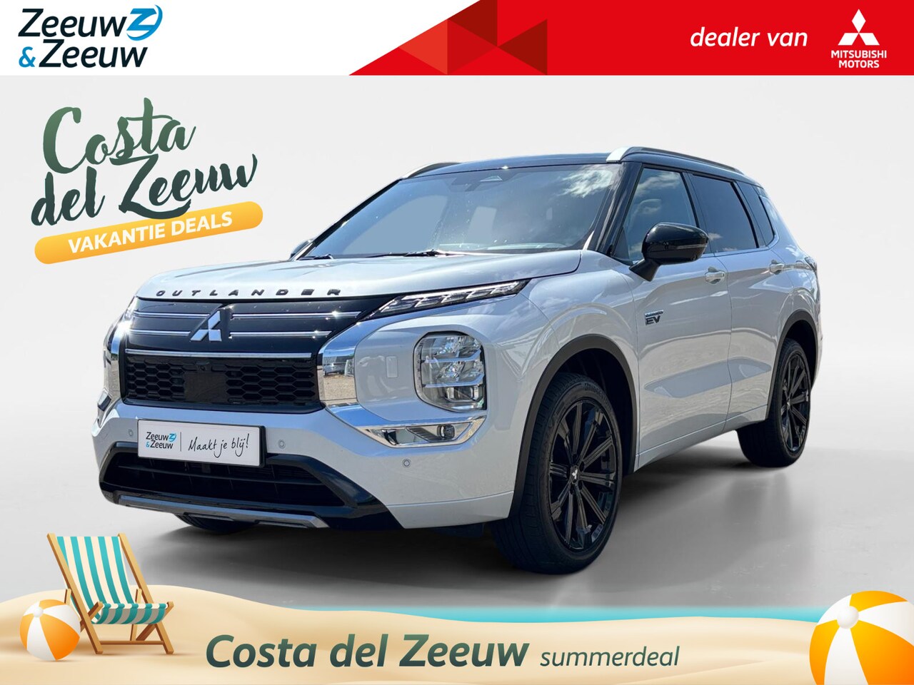 Mitsubishi Outlander - 2.4 PHEV Instyle+ | FULL OPTION | 20" ZWART LICHTMETAAL | DEMONSTRATIEAUTO | - AutoWereld.nl