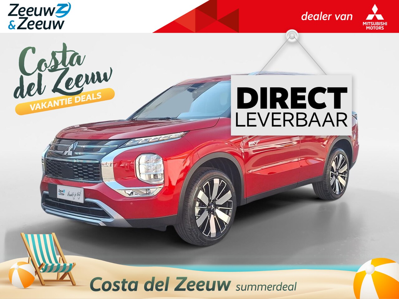 Mitsubishi Outlander - 2.4 PHEV First Edition |€3.000,- VOORRAADKORTING| OP=OP| 8 Jaar garantie| - AutoWereld.nl