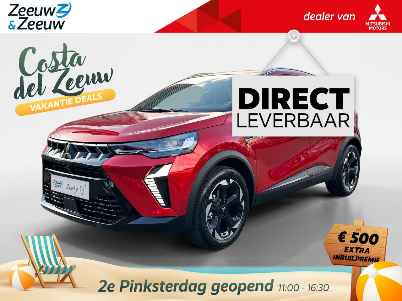 Mitsubishi ASX - 1.6 HEV AT Intense+ Nieuw model | 8 JAAR GARANTIE | €3000,- Voorraad korting | Vol met opt - AutoWereld.nl