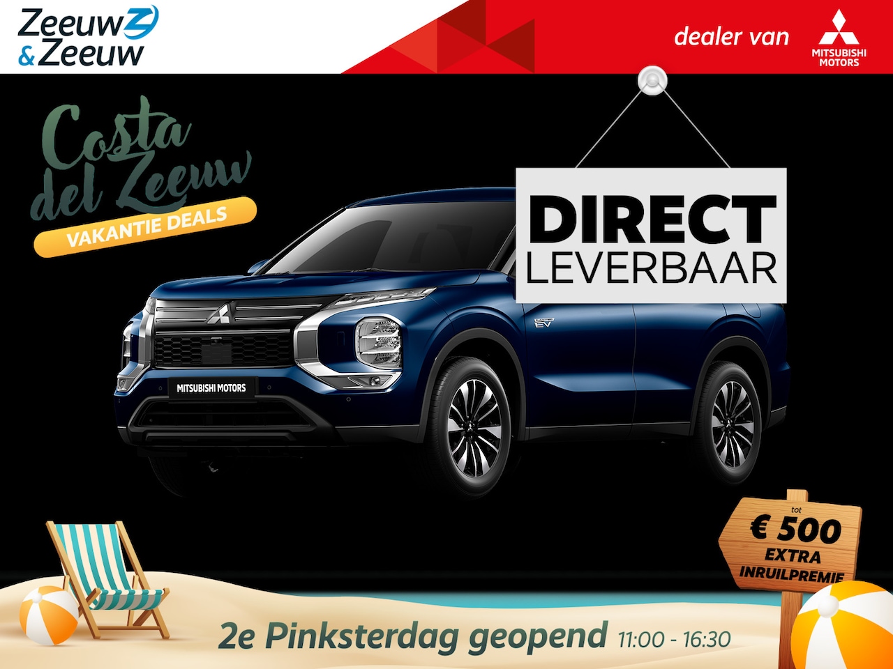 Mitsubishi Outlander - 2.4 PHEV Intense | NIEUW MODEL | LEVERING 2025 | 3.000 EURO INTRODUCTIE KORTING| NU TE BES - AutoWereld.nl