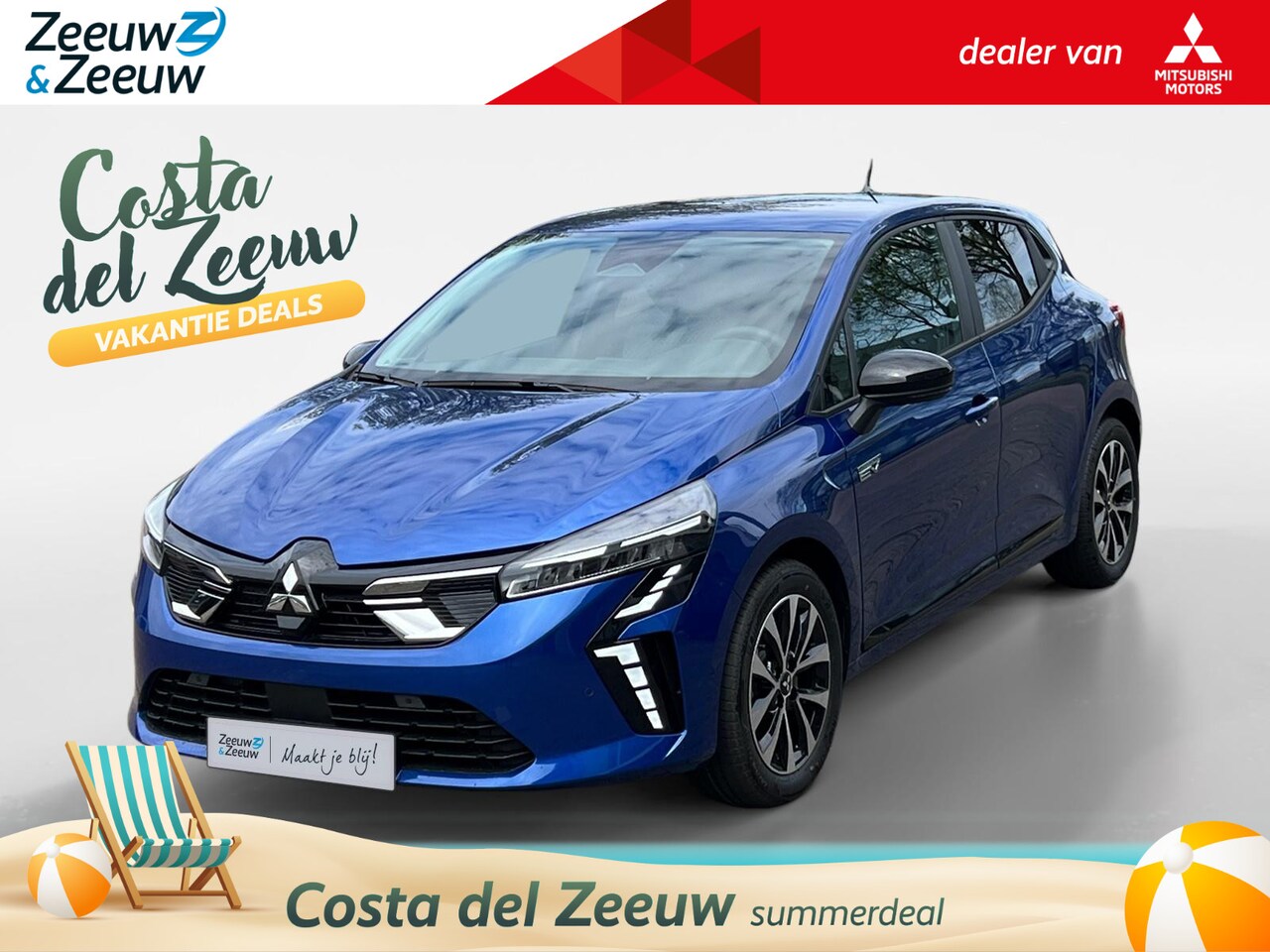 Mitsubishi Colt - 1.6 HEV Intense | 3000 EURO KORTING | NIEUWE AUTO | 8 JAAR GARANTIE | - AutoWereld.nl