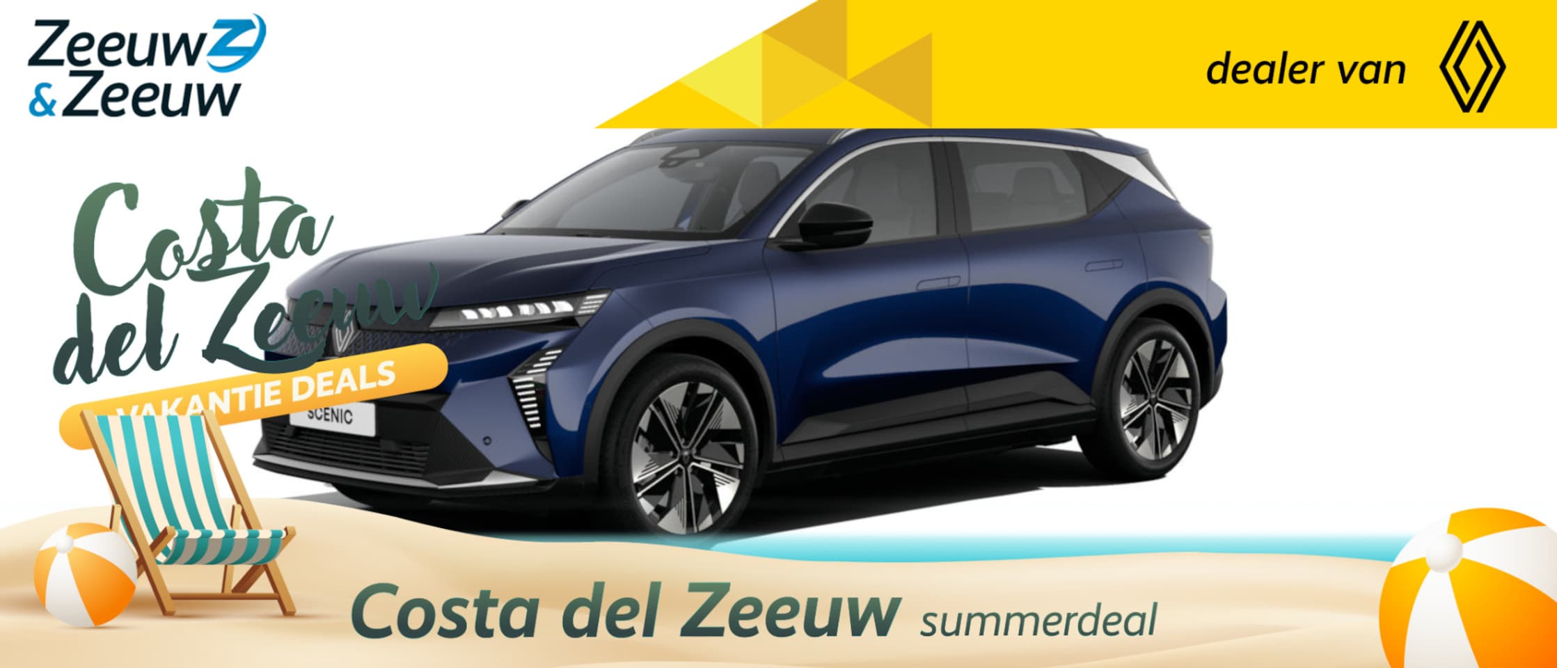 Renault Scenic E-Tech - EV60 comfort range techno * € 2.000,- VOORRAAD PREMIE * Elektrisch Verwarmbaar Stuurwiel * - AutoWereld.nl