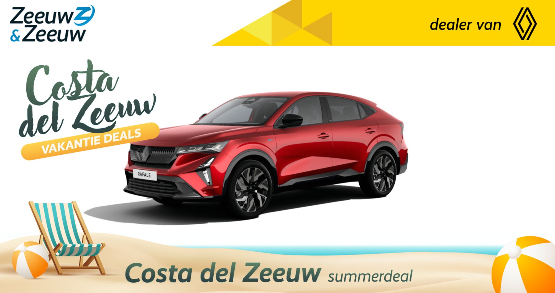 Renault Rafale - 1.2 E-Tech full hybrid 200 esprit Alpine * Nieuw te bestellen bij Zeeuw & Zeeuw Naaldwijk - AutoWereld.nl