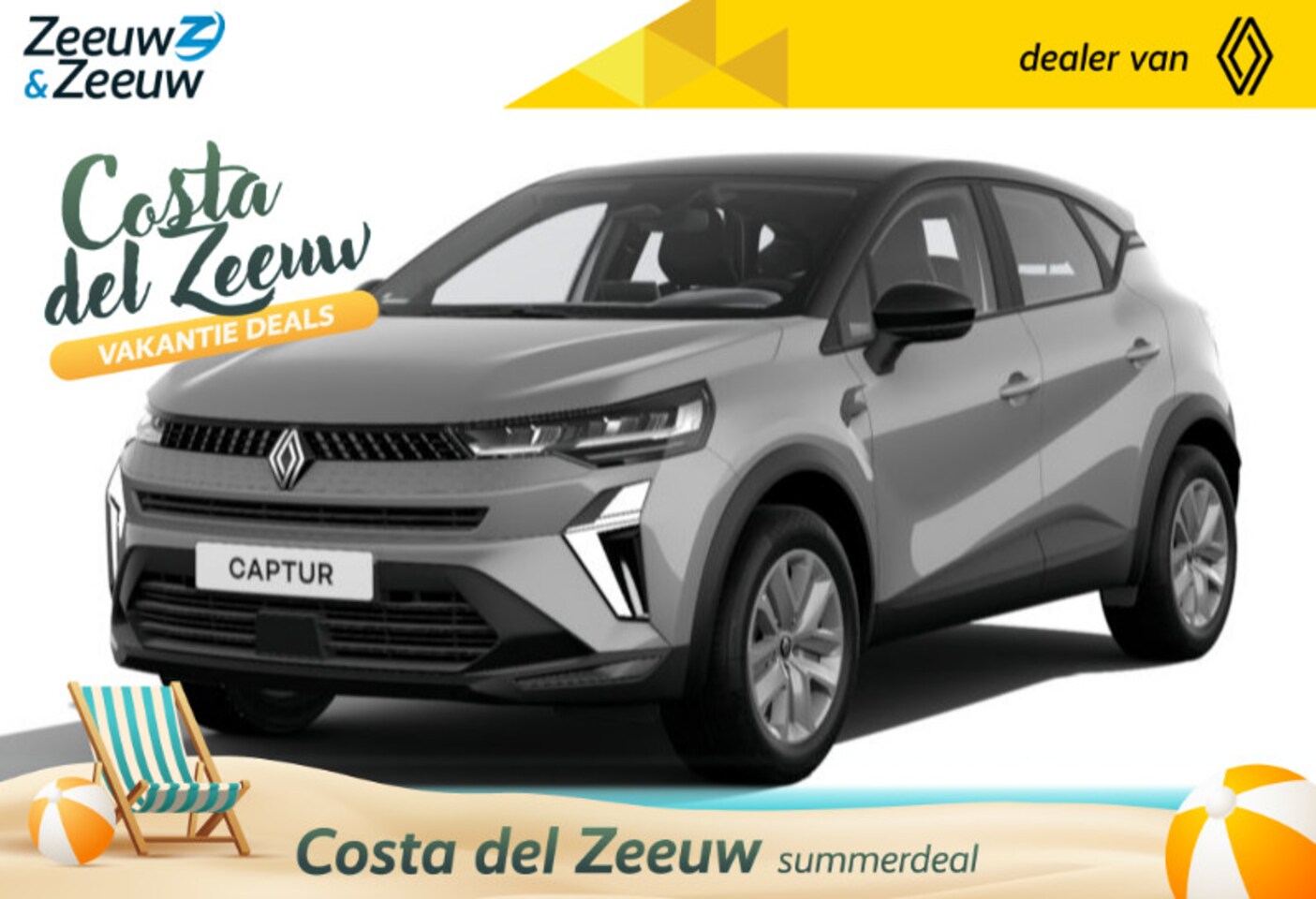 Renault Captur - 1.0 TCe 90 evolution * De nieuwe Renault Captur * Nu verkrijgbaar bij Zeeuw en Zeeuw Renau - AutoWereld.nl