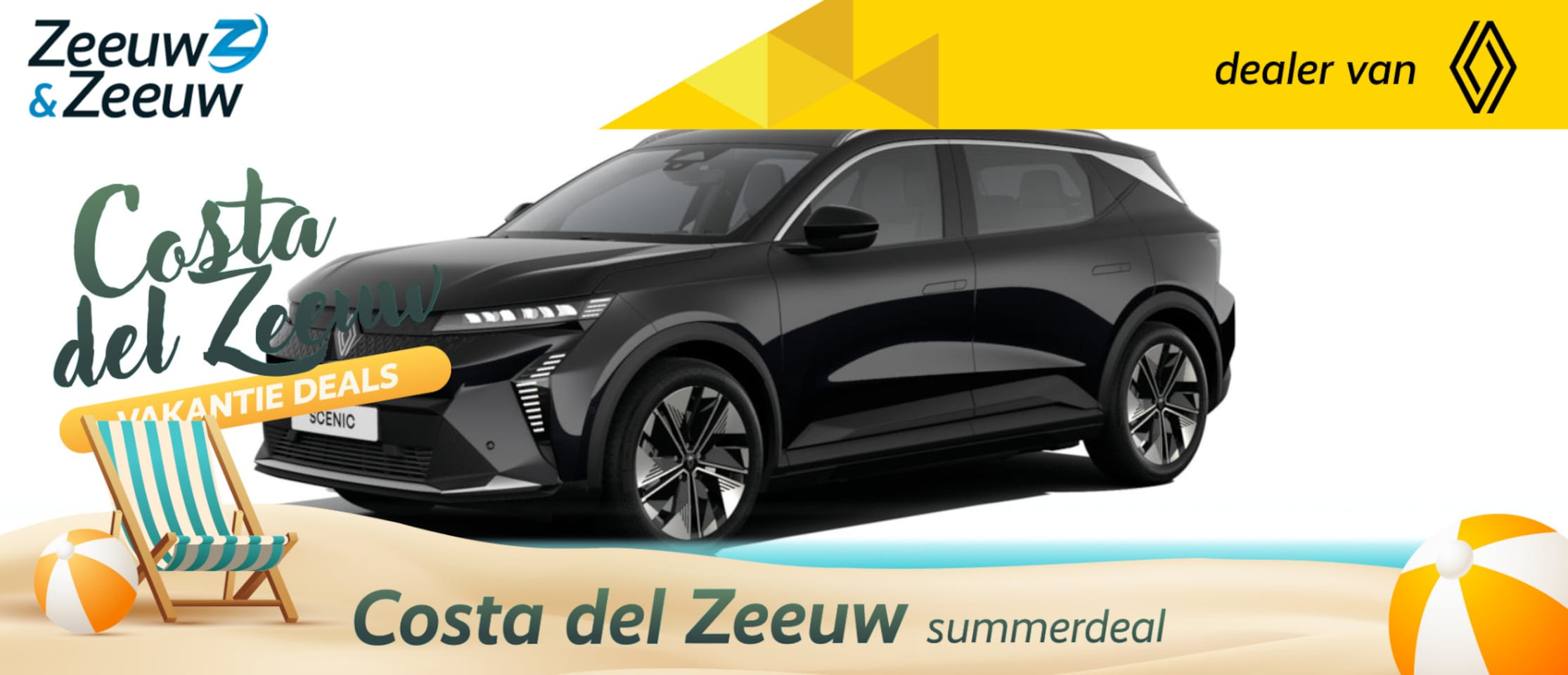 Renault Scenic E-Tech - EV60 comfort range techno * € 2.000,- VOORRAAD PREMIE * Elektrisch Verwarmbaar Stuurwiel * - AutoWereld.nl