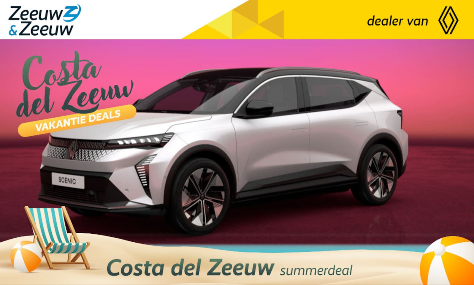 Renault Scenic E-Tech - EV60 comfort range techno Uit voorraad leverbaar op is op - AutoWereld.nl