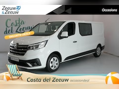 Renault Trafic - 2.0 dCi 110 T29 L2H1 DC Work Edition *Navi*Airco*Parkeersensoren*Passagiersbank*Trekhaak*V