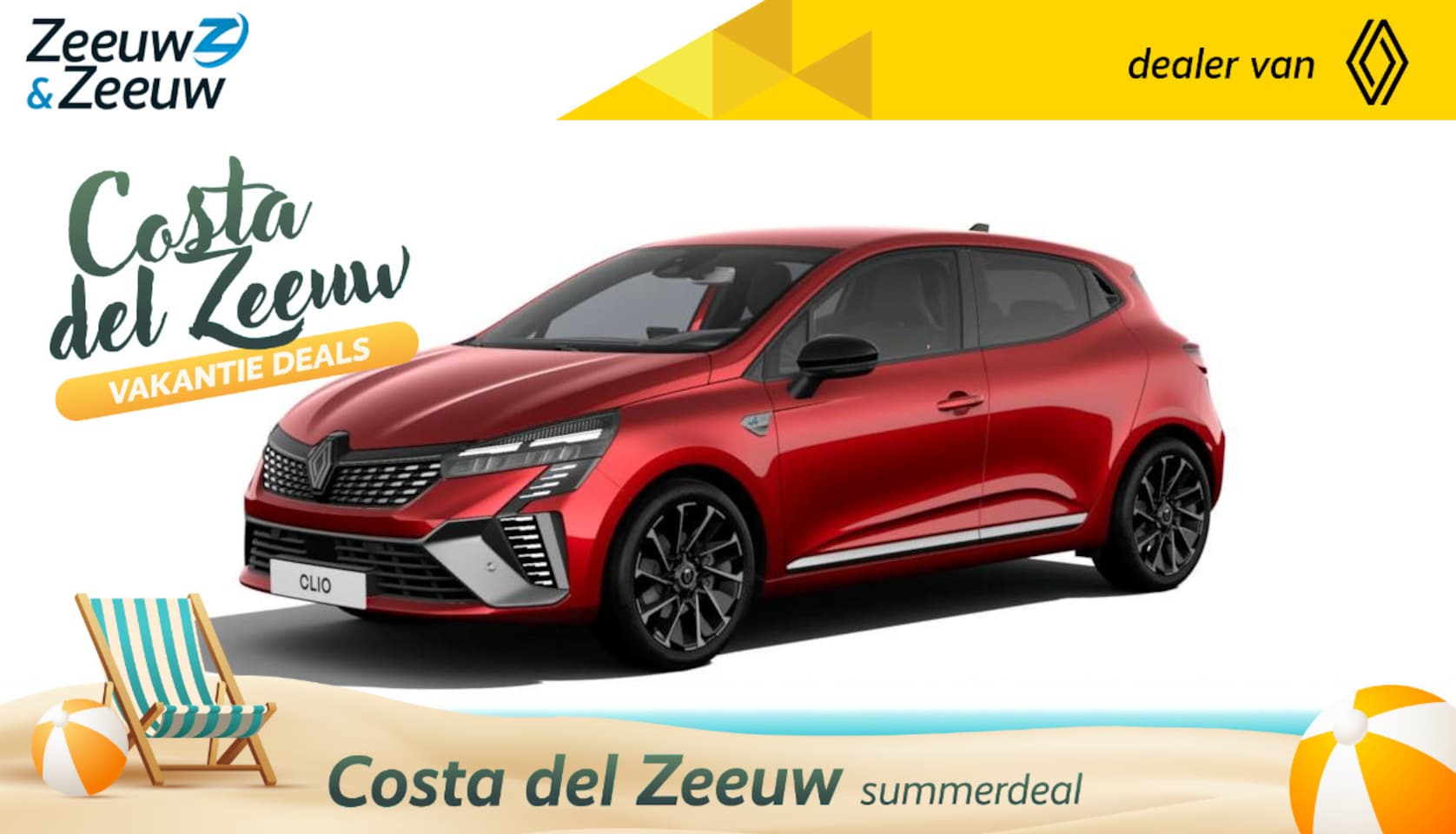 Renault Clio - 1.6 E-Tech Full Hybrid 145 esprit Alpine Uit voorraad leverbaar op is op - AutoWereld.nl
