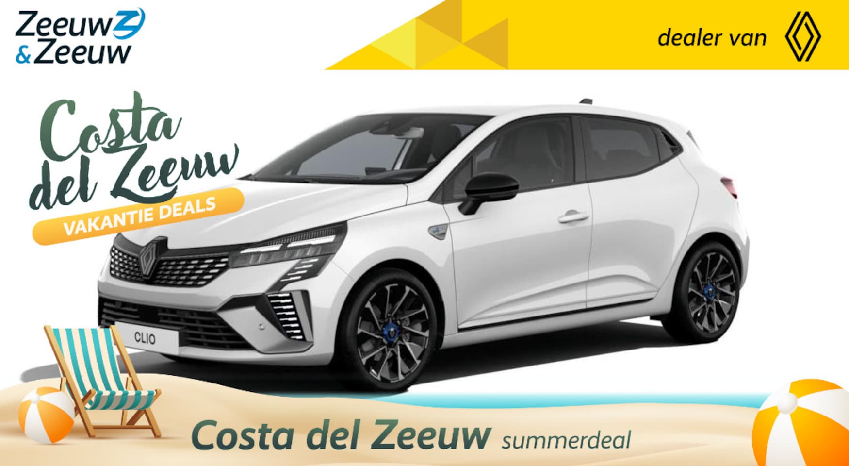Renault Clio - 1.6 E-Tech Full Hybrid 145 esprit Alpine Uit voorraad leverbaar op is op - AutoWereld.nl