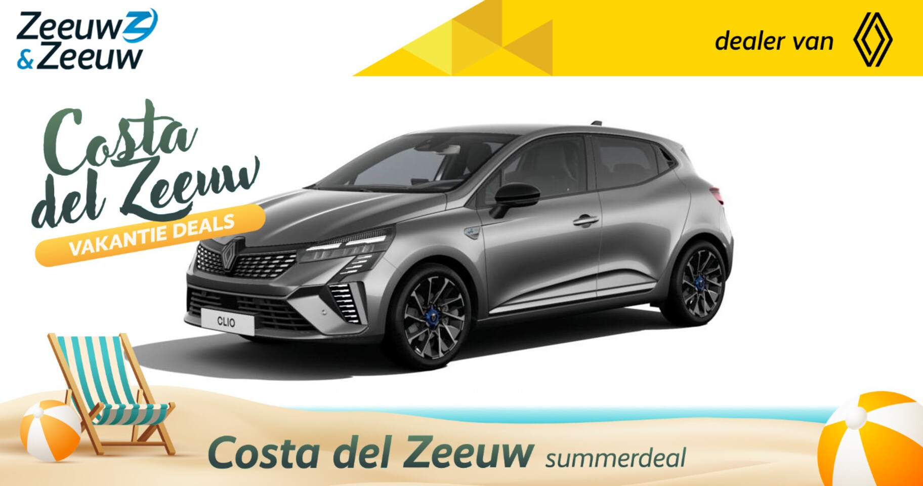 Renault Clio - 1.6 E-Tech Full Hybrid 145 esprit Alpine Uit voorraad leverbaar op = op - AutoWereld.nl