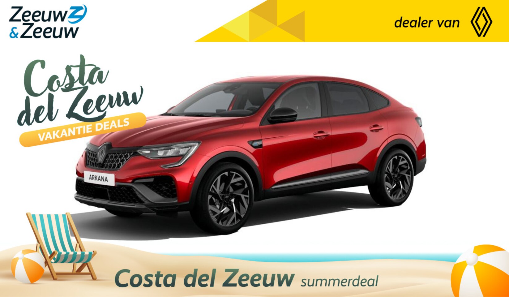 Renault Arkana - 1.6 E-Tech full hybrid 145 esprit Alpine Renault Arkana 1.6 E-Tech hybrid 145 esprit Alpin - AutoWereld.nl
