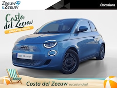 Fiat 500 - La Prima 42 kWh 100% fun, 100% electrisch | Pano dak | Parkeersensoren voor & achter | Met