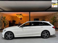 Mercedes-Benz C-klasse Estate - 250 AMG Garantie Head-up 360 Lane Hout Elek Achterklep StoelVW Lane Blindspot ACC Sfeer Le