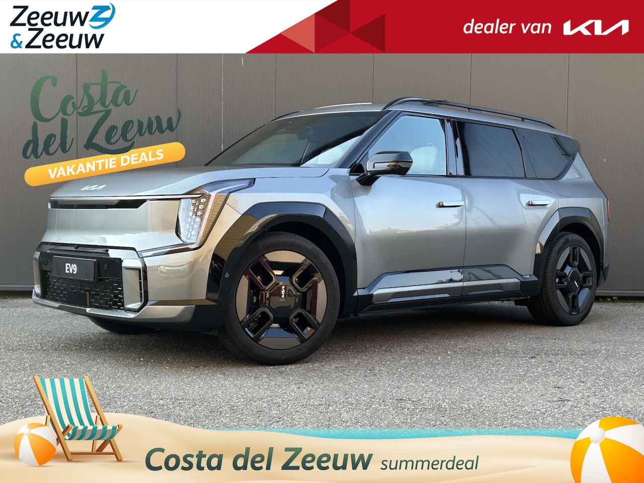 Kia EV9 - Plus 99.8 kWh RWD | 2,99 % Financieringsactie | € 4000 korting | Vegan lederen stoelbekled - AutoWereld.nl