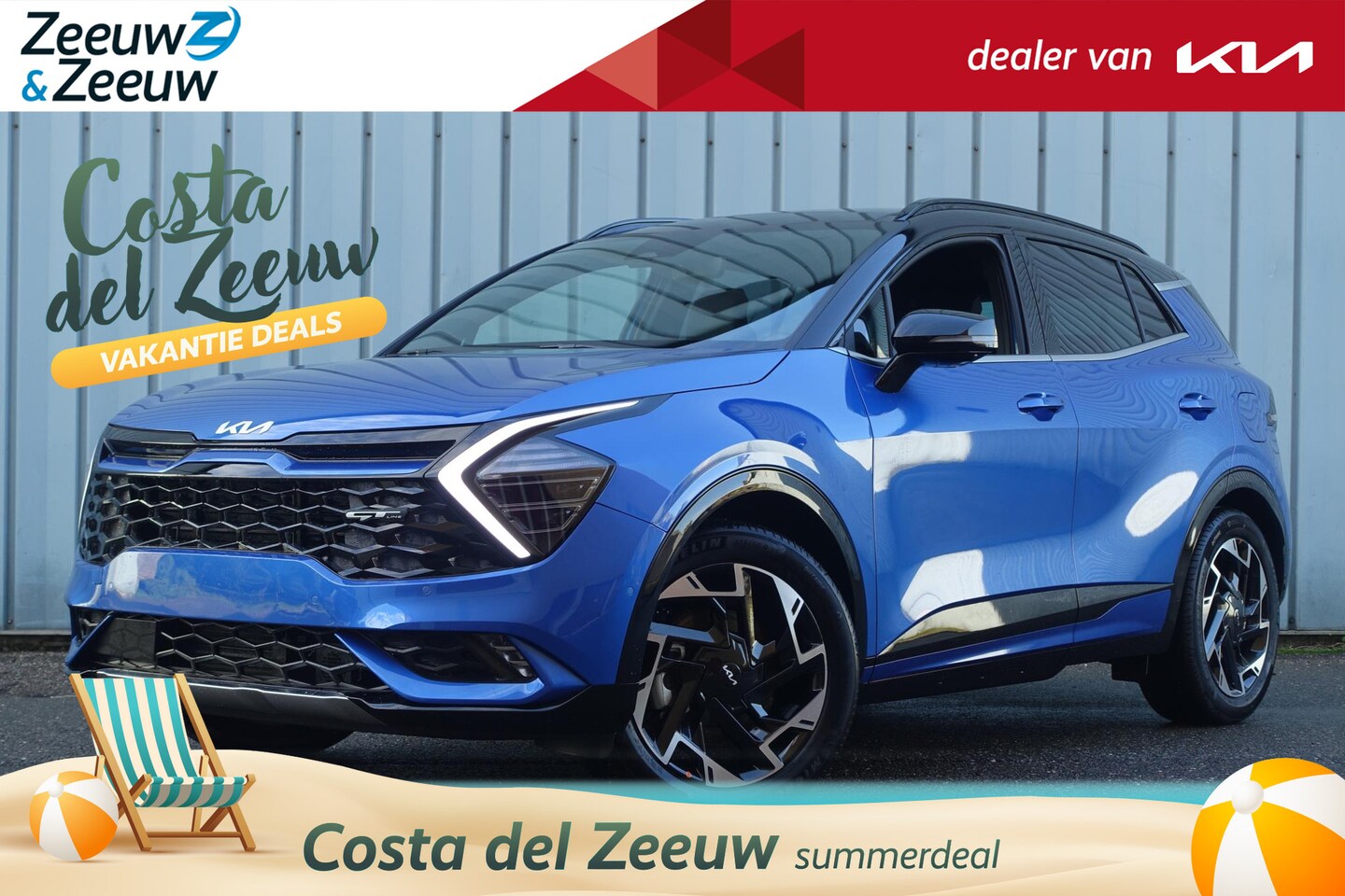 Kia Sportage - 1.6 T-GDi Hybrid GT-PlusLine € 3000,- extra inruilvoordeel | Navi | Climate & cruise contr - AutoWereld.nl