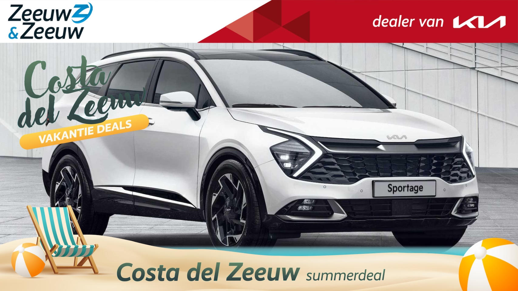 Kia Sportage - 1.6 T-GDI DynamicLine AT6 Hybrid 2WD | Private lease actie v.a. €619,- pm | NU TE BESTELLE - AutoWereld.nl