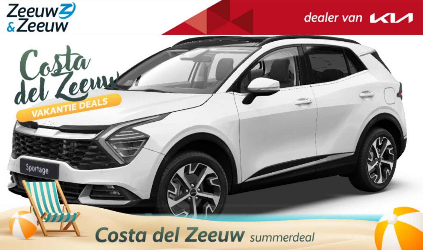 Kia Sportage - 1.6 T-GDi MHEV DynamicPlusLine | Private Lease vanaf € 599,- | Stoelverwarming vóór en ach - AutoWereld.nl