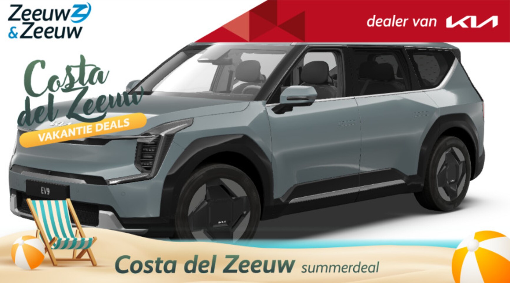 Kia EV9 - Plus AWD 99.8 kWh | € 4.000 korting | € 500 korting op laadpaal | Private Lease vanaf € 86 - AutoWereld.nl