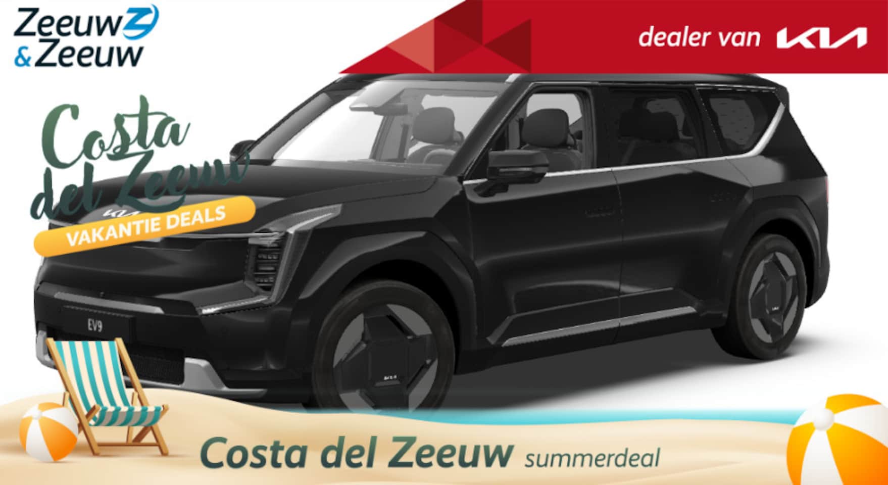 Kia EV9 - Air 99.8 kWh | € 4.000 korting | € 500 korting op laadpaal | Private Lease vanaf € 869,- | - AutoWereld.nl