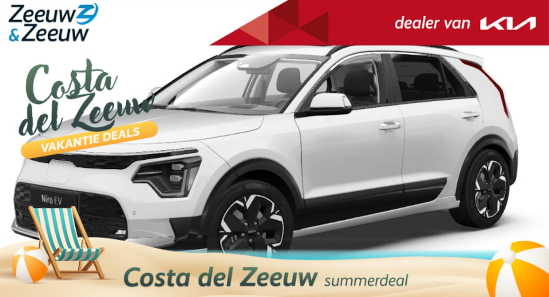 Kia Niro EV - Plus 64.8 kWh | Private Lease vanaf € 569,- | € 500 korting op laadpaal | 2,99% rente | Sc - AutoWereld.nl
