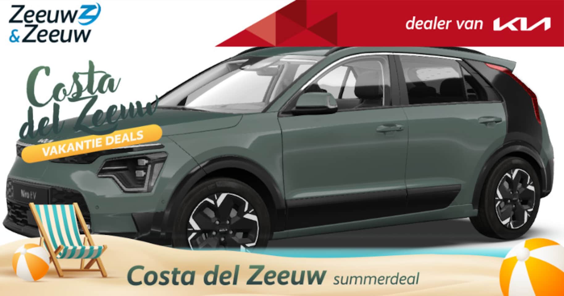 Kia Niro EV - Plus Advanced 64.8 kWh | Private Lease vanaf € 569,-| € 500 korting op laadpaal | 2,99% re - AutoWereld.nl